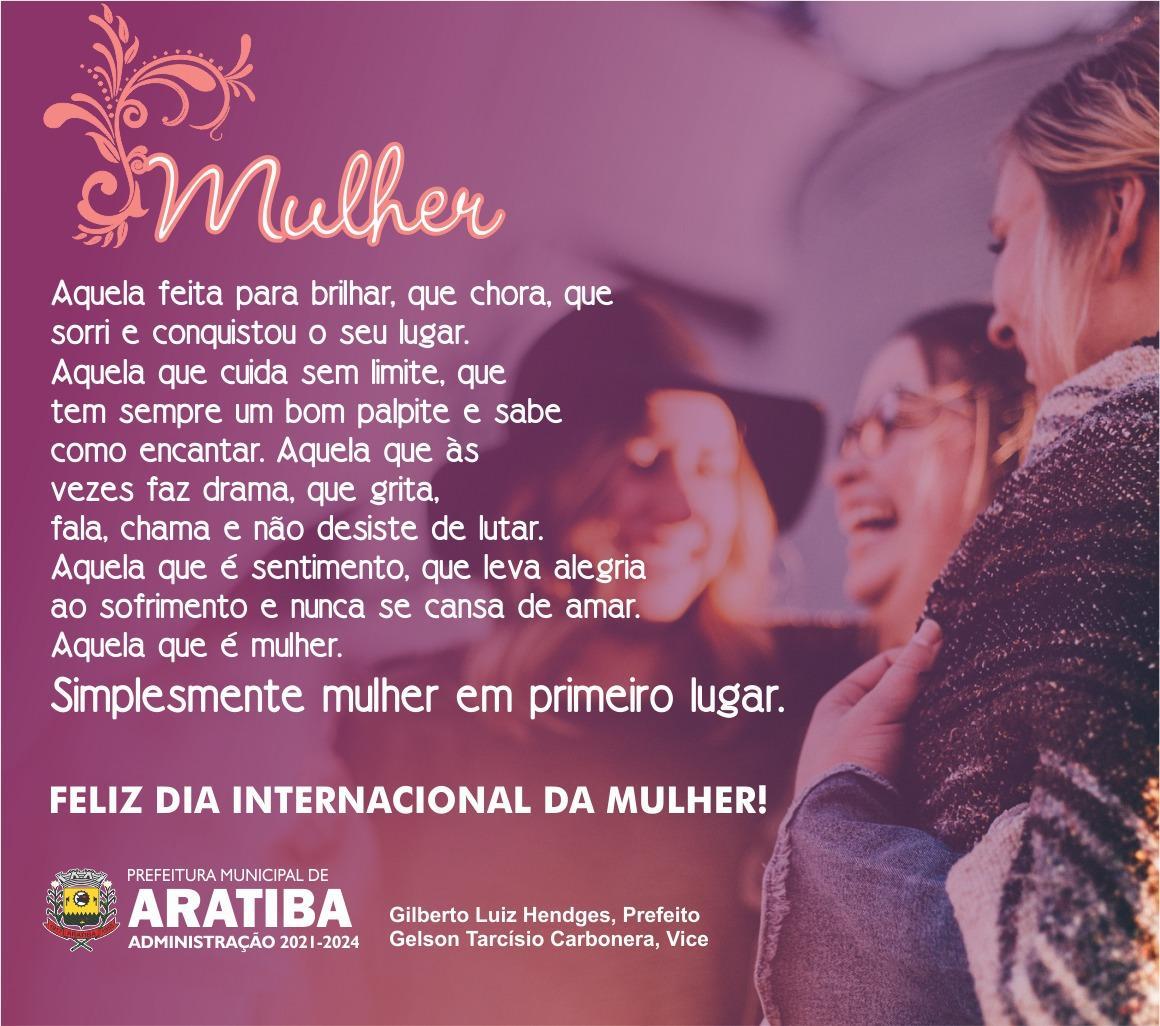 Dia da mulher 2021
