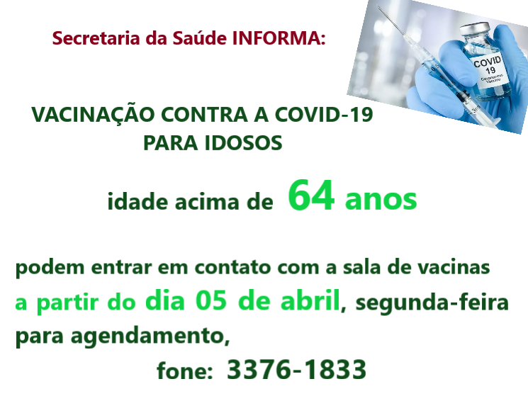 Vacina idosos 81 anos