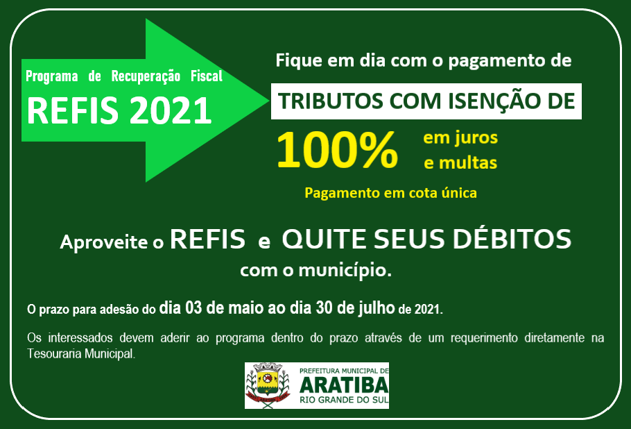 Programa refis 2021