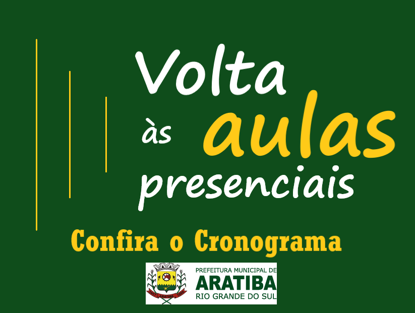 Volta as aulas presenciais