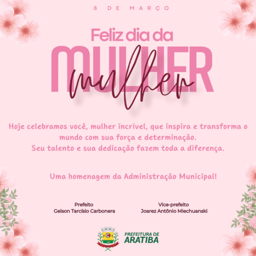 Card dia da mulher 2025